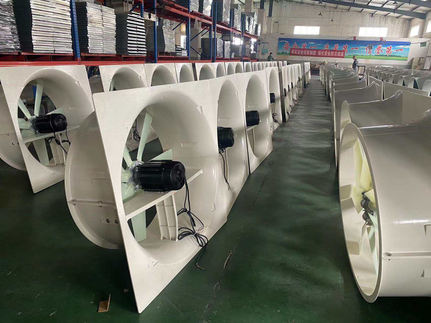 Νέο προϊόν ανεμιστήρα FRP που παράγεται από την Jienuo